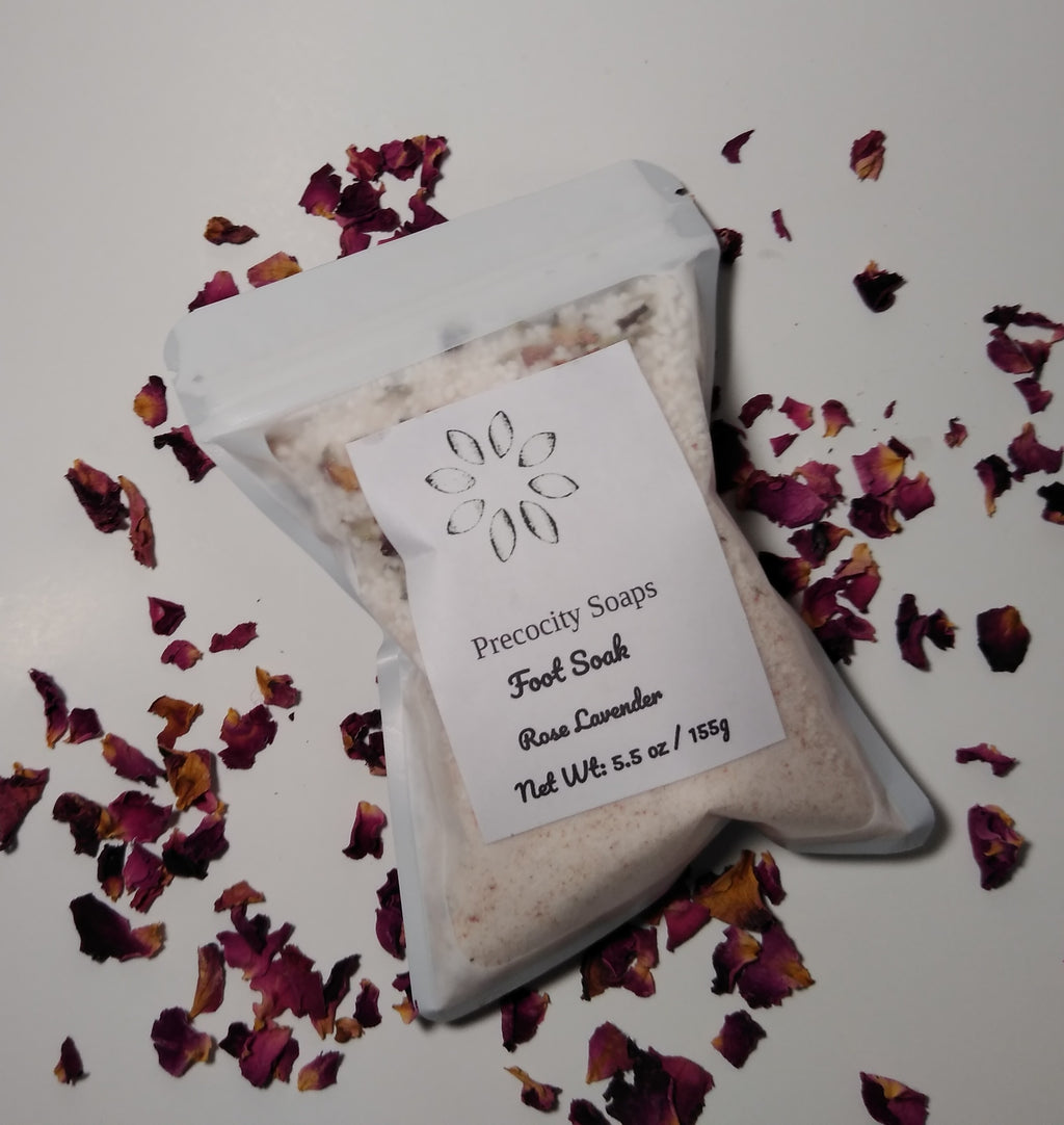 Salt Foot Soak For Relaxation 5.5 OZ Bag